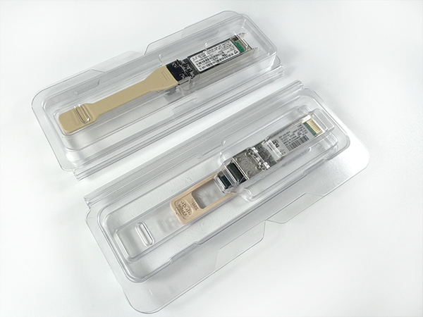 sfp28 sfp+ xbr plastic box clamshell packaging mpkxbr1